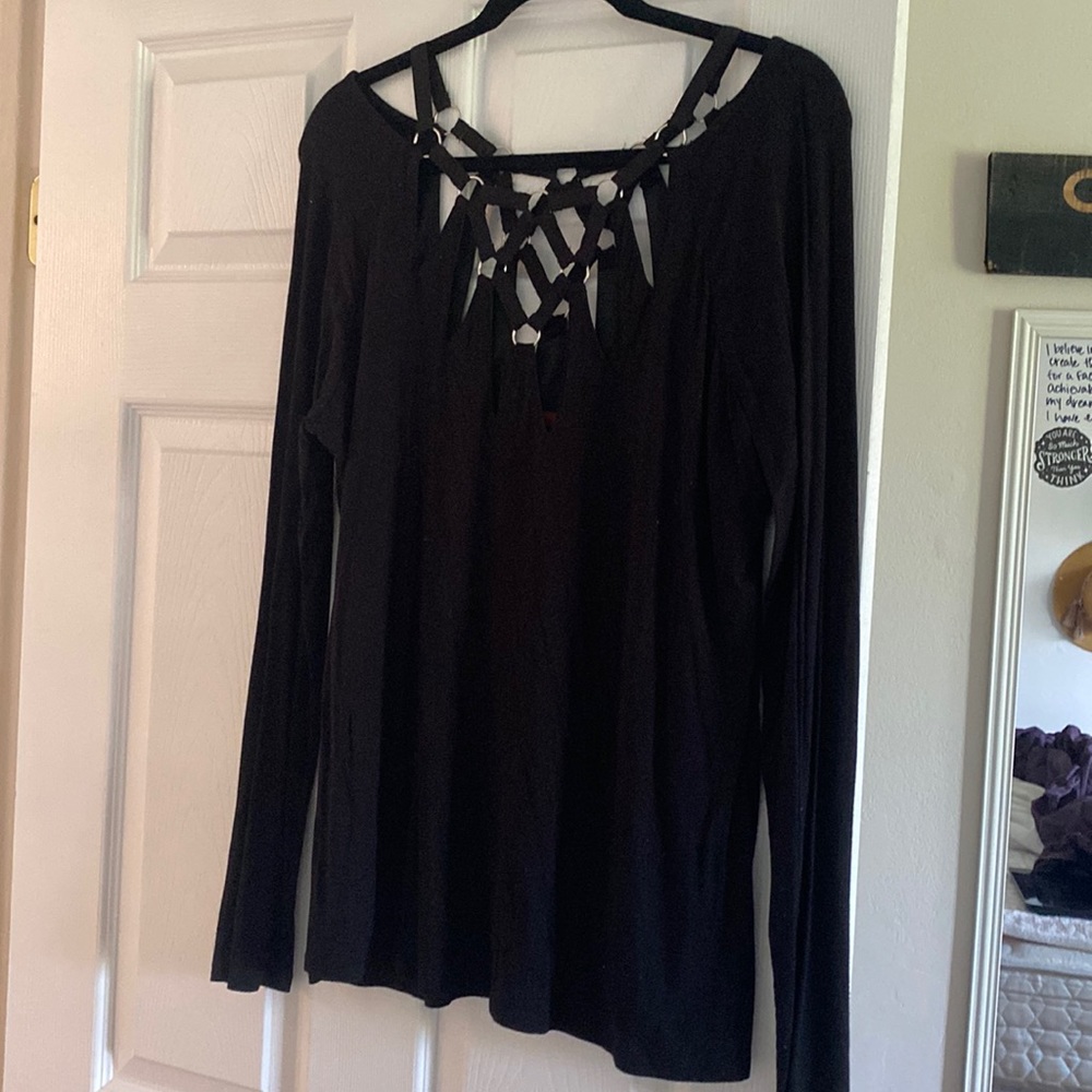 Black Long Sleeve top